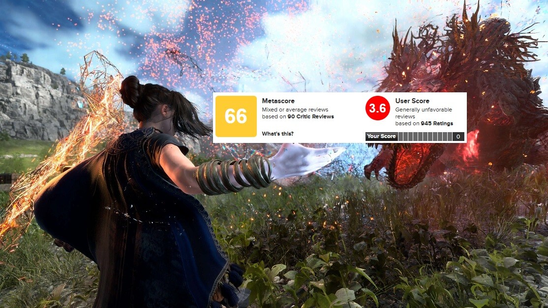 SE大作《魔咒之地》因剧情与最佳化差劲Steam评价褒贬不一，Metacritic仅3.6分