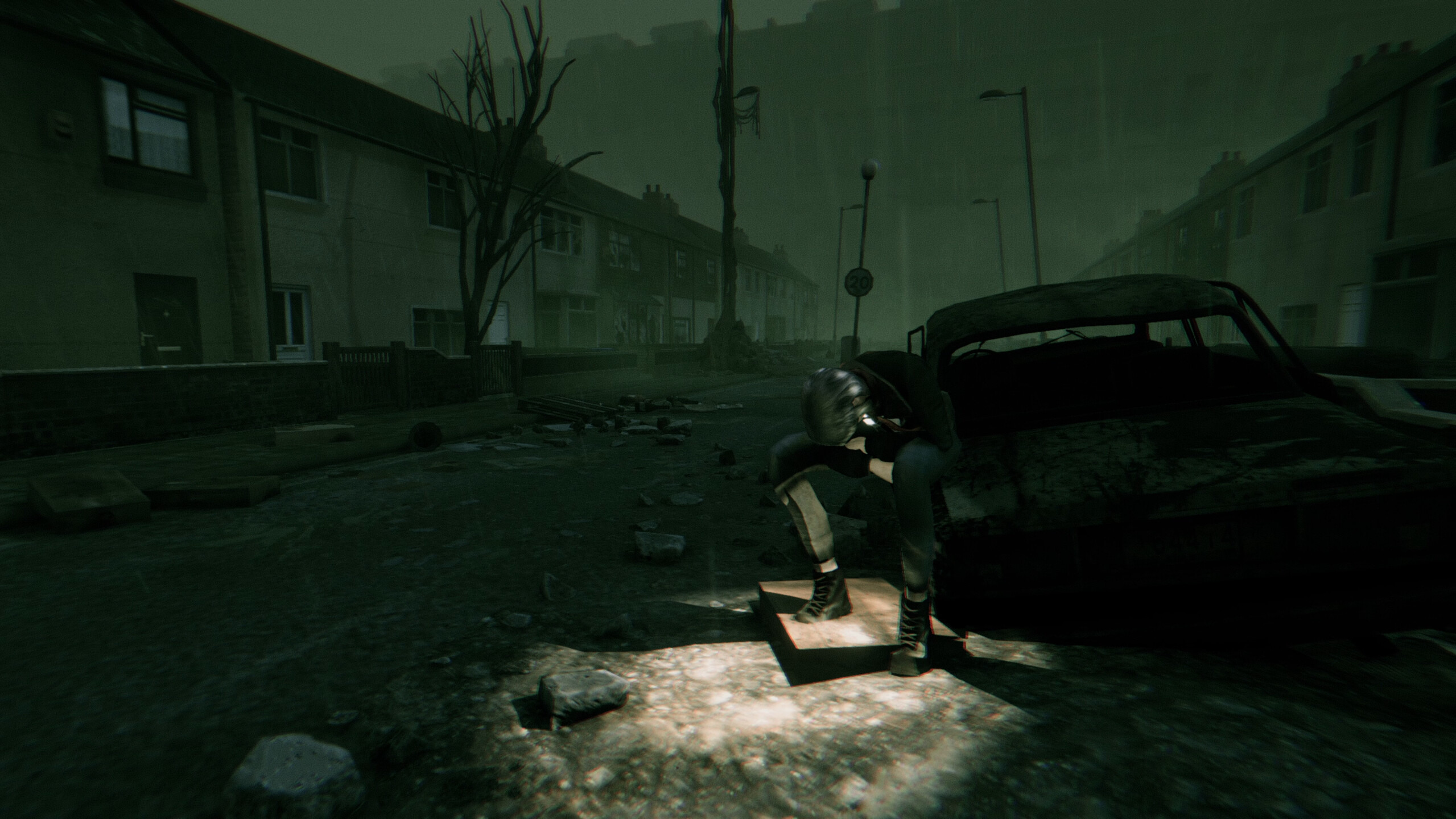 受《沉默之丘3》启发第三人称恐怖冒险游戏《空洞形体》预定2024 年推出